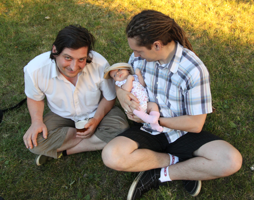 A já budu malířkou jako strejda Luděk...